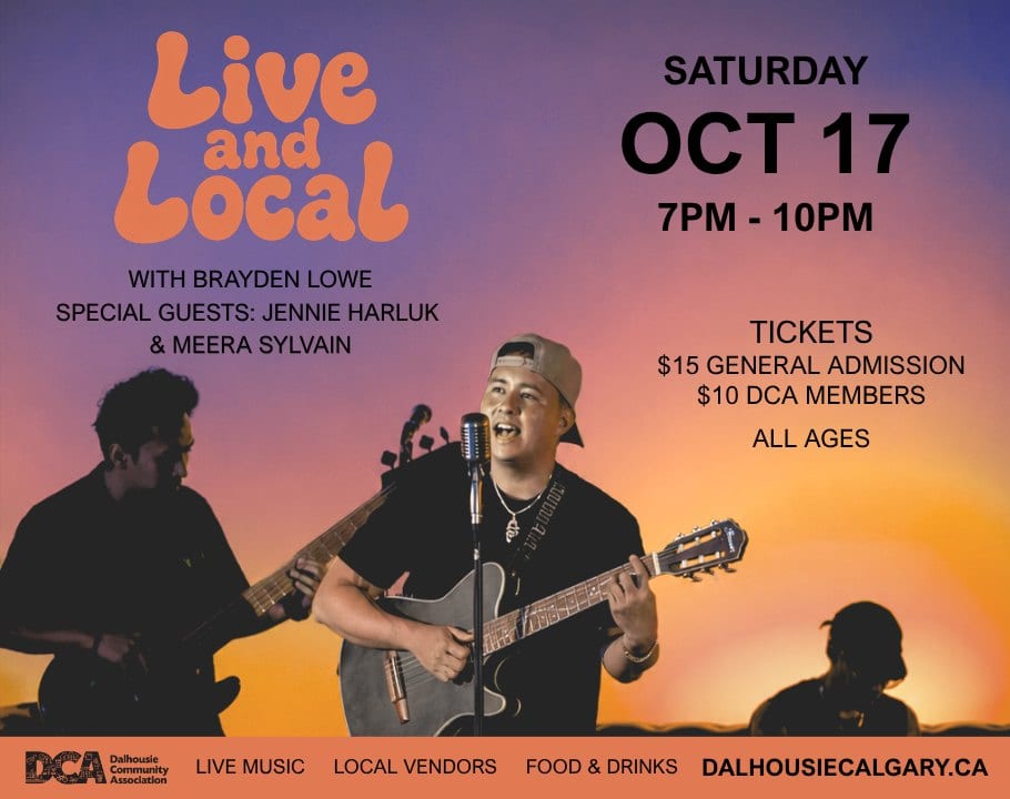 Live and Local Concert with Brayden Lowe and Friends