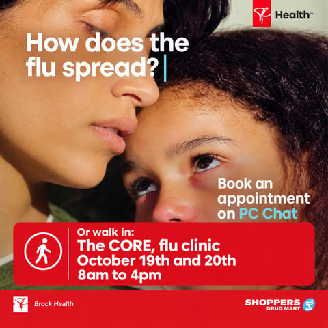 Shoppers Pop-Up Flu Shot Clinic at the CORE